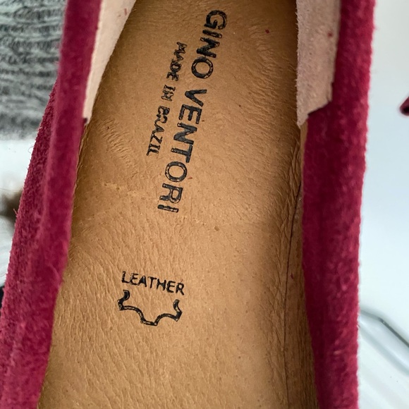 Gino Ventori flats in burgundy - Picture 3 of 4